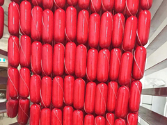 Nylon geprinte polyamide worstkas 82 mm Breedte 600 meter/rol