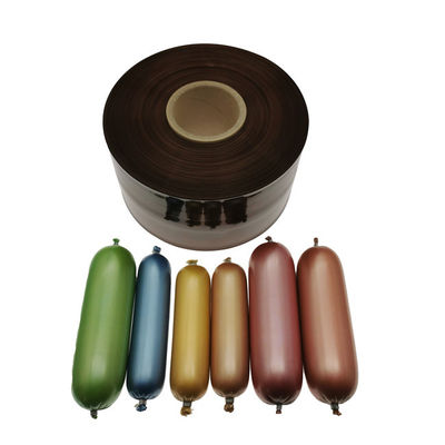 HALAL Food Grade Customized Logo Printed Nylon Sausage Casings 20-100mm Kaliber voor vleesverwerking