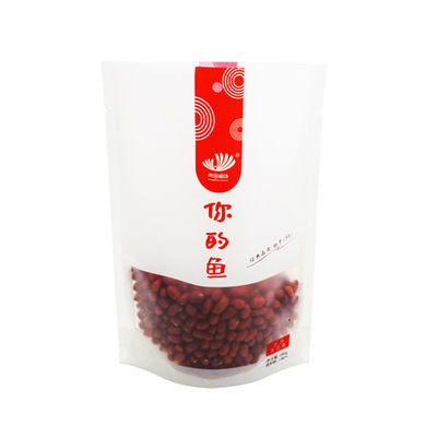 Kingred Biologisch afbreekbaar stand-up zakje met helder venster Thee Koffie Snackverpakking