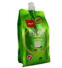 Vloeibare verpakking Zelfdragend mondstuk zak Plastic low-cost custom LOGO snack zak