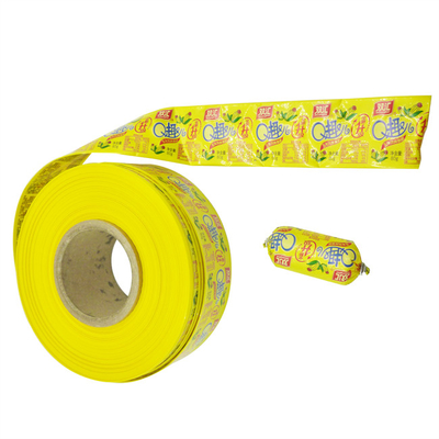 Groothandel Roll Type Plastic Casings Flesh Sausage Verpakkingsmaterialen Casings Verpakkingsdruk Logo
