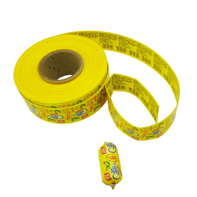 Groothandel Roll Type Plastic Casings Flesh Sausage Verpakkingsmaterialen Casings Verpakkingsdruk Logo