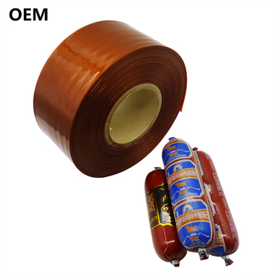 Geurloze voedselsoort worst Plastic behuizing Custom Flexography Printing Logo Kleur behuizing