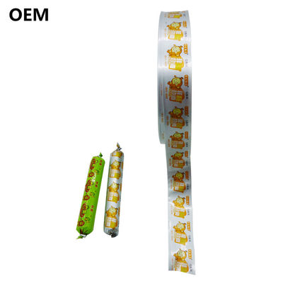 Kingred 40 mm kaliber Flexografie Print Plastic sausage behuizingen voor worstjes