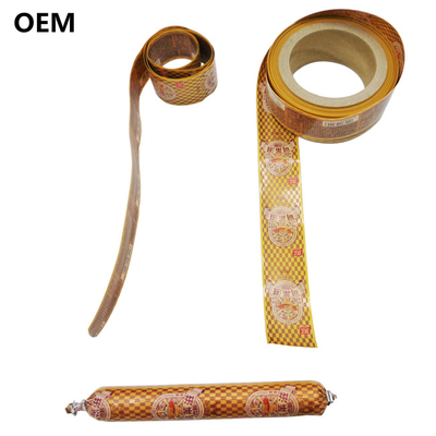 Wurst omhulsel Kleurenflexografie Printing Polyamide omhulsel voor wurst verpakking