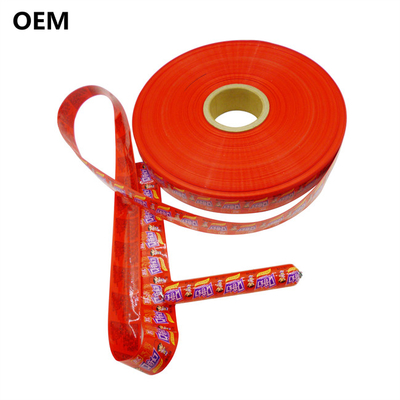 Gepersonaliseerde OEM-merklogo-afdruk Food Grade PVDC-worstkasfilm