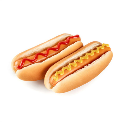 Vinnige afschillen Hotdog Gebruik Rookte cellulose worst bekleding