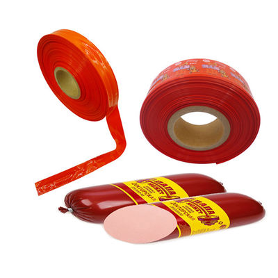 Kingred High Shrink Kleurrijke Flexography Printing Nylon Worstomhulsel Zelfgemaakt