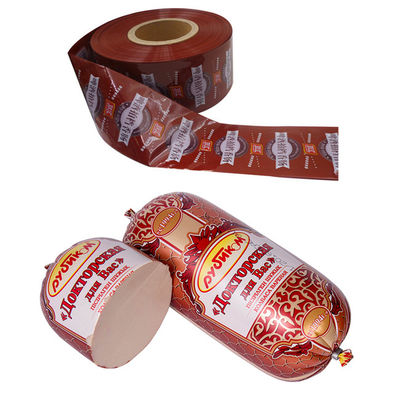Kingred kleine hoeveelheid Food Grade logo flexografie afdrukken van kunstmatige worstomhulsels