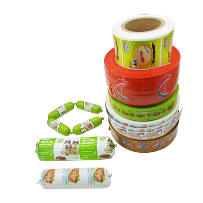 Hoogwaardige Custom Mortadella Gebruik Plastic Sausage Casings Geurloos Plastic Casings Voor Sausages