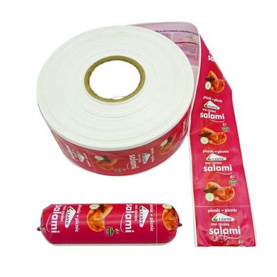 Kingred Food Grade OEM Flexografie Print Plastic Sausage Casings voor Salami