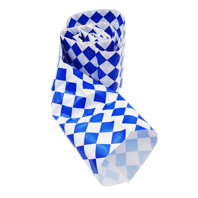 Plastic sausage behuizing van voedselkwaliteit kunstmatige kleur sausage behuizing aangepast logo voor vleesworst