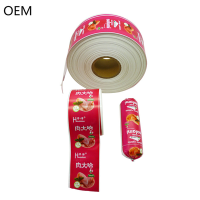 Polyamide Wurst behuizing Flexografie Printing Diverse grootte Douane logo Wurst behuizing