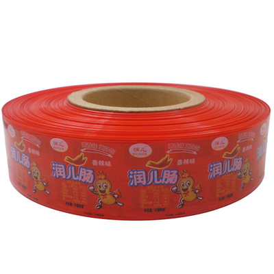 Op maat gedrukte voedselkwaliteit Plastic Polyamide Wurst Hoesje Ham Wurst Verpakking Hoesje