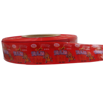 Op maat gedrukte voedselkwaliteit Plastic Polyamide Wurst Hoesje Ham Wurst Verpakking Hoesje