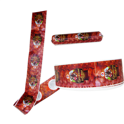 Hoge vochtbestendigheid Plastic sausage hoesjes met 5 lagen co-extrusie textuur