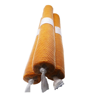 Voorbeeld Gratis Groothandel Makkelijk af te schillen 90 mM Oranje Flexografie Print Plastic Sausage Casing