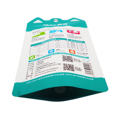 Kattenvoedsel Vriesgedroogde snacks Verpakkingszakken Plastic stand-up sealer zakken Vochtbestendige verpakking