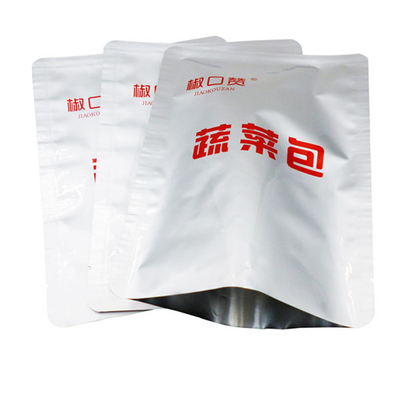 Vochtbestendige aluminiumfolie rechtopstaande zak snack verpakking warmte afdichting zak