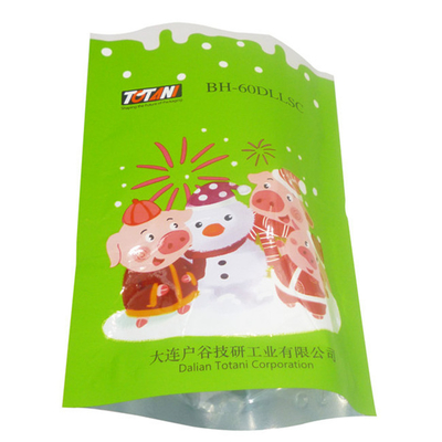 Groothandel video plastic zak Custom digitaal afdrukken merk LOGO snack vochtbestendige rits zak
