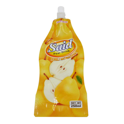 Verpakkingszak voor sapdranken, onafhankelijke plastic verpakkingen, OEM-drukmerklogo