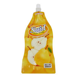 Verpakkingszak voor sapdranken, onafhankelijke plastic verpakkingen, OEM-drukmerklogo