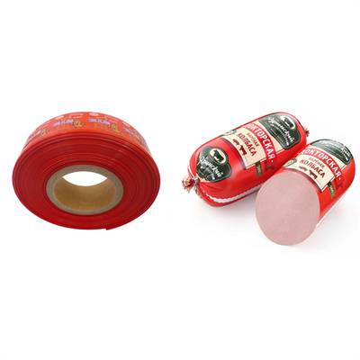 China Plastic Sausage Casings Leveranciers Flexografie Druk Sausage Casings Voor Sausages