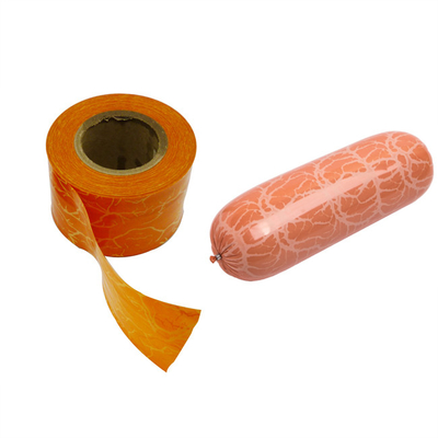 Stoomgekookte retort Kleurrijke rollen Flexografie Print Plastic worst hoesje voor hotdog