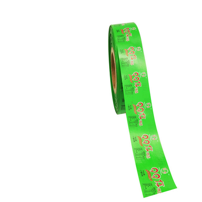 Custom LOGO Printing OEM Wurst Verpakkingsmaterialen Groene kleur Wurst Plastic hoes