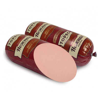 Kingred Customized Brand Printing Matte Plastic Sausage Casings voor vleesverpakkingen