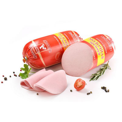 HALAL Food Grade Customized Logo Printed Nylon Sausage Casings 20-100mm Kaliber voor vleesverwerking