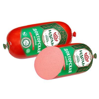 Red Color Polyamide Sausage Casing Shrinkable Nylon Casings With 5 Layers Co-extrusion For Meat Sausage Packaging