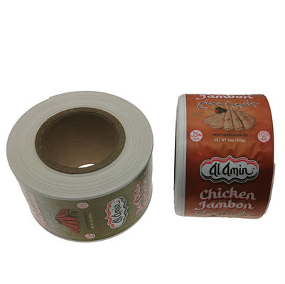 Kingred Customized Brand Printing Matte Plastic Sausage Casings voor vleesverpakkingen