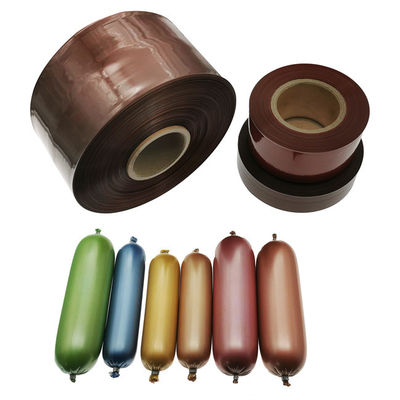PA Worstomhul en Krimpfolie van Nylon met 5 Lagen Co-extrusie, 12%-25% Krimp en 25um-75um Dikte voor Vleesworstverpakking