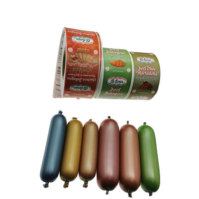 Kingred Customized Brand Printing Matte Plastic Sausage Casings voor vleesverpakkingen