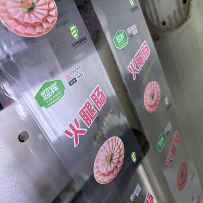 5 Layers Customized Printing Steam Cooking Polyamide Transparent Sausage Casings For Sausages