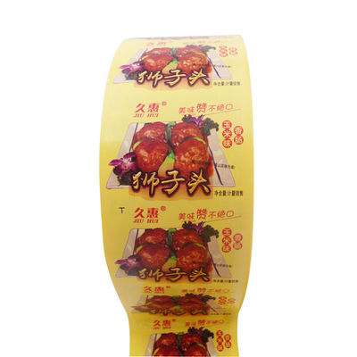 90mm Breedte Gerookte Plastic Worstvel 8%-20% Inkrimping