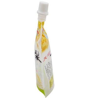 250ml de Tribune van Doypack van de sojamelk op Zak met Gedrukte Pijpoem