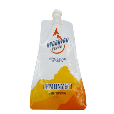 Tribune op 350ml-Drank Doypack Composteerbaar met de Overstromingsfilm van het Kiezelzuurgel