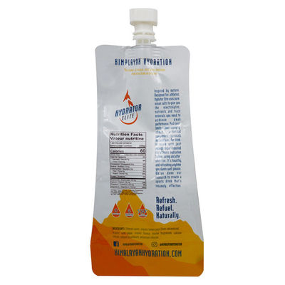 Tribune op 350ml-Drank Doypack Composteerbaar met de Overstromingsfilm van het Kiezelzuurgel