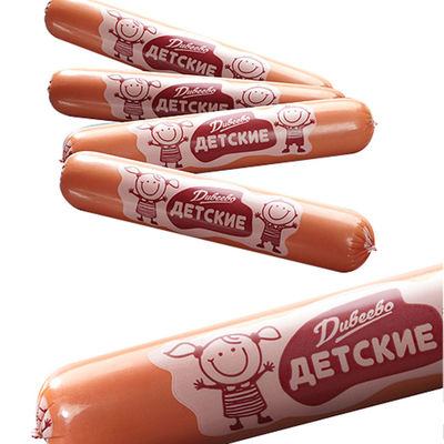Grote de Grootte Grote Diameter van Logo Printed Disposable Sausages Casings