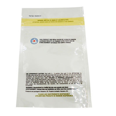 Kingred Custom Printing Barrier Warmteverzegelbaar Ziplock Mask Pouch Verpakkingszak