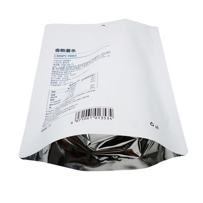 Stikstof het Vullen Voedsel van het de Gebraden gerechten100g Aluminium van Verpakkingszakken Knapperige de Folietribune op Zak