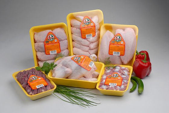Hoogtemperatuur 220 graden Food Tray Sealing Film Plastic Tray Custom Sealing Film Microwave Safe Tray Sealing Film