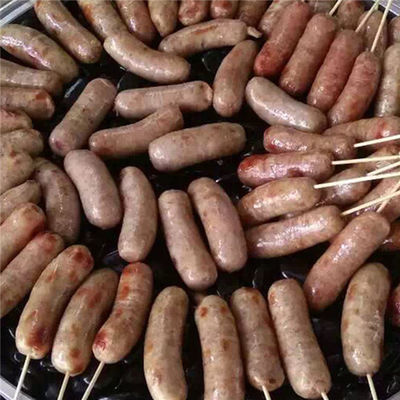 FDA en HALAL gecertificeerde collageen behuizingen met 15 meter/streng lengte en superieure rookdoorlaatbaarheid voor gerookte worstjes