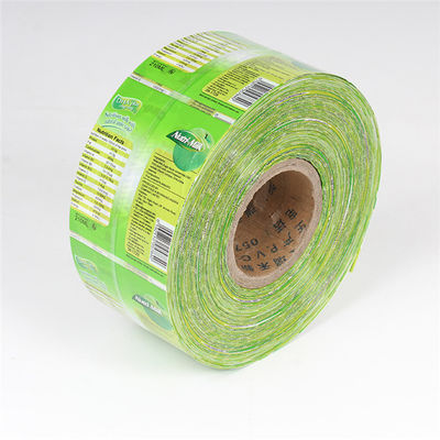 Het glanzende Matte Printed Bottle Labels-HUISDIER krimpt Kokerfilm