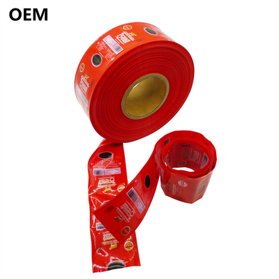 Rode synthetische plastic worstkas 20 mm-160 mm