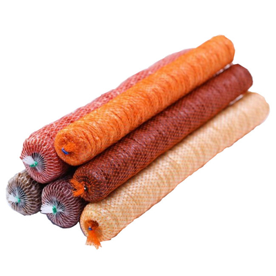 Wurst behuizing gezweven Custom Logo Printed Plastic Wurst behuizing
