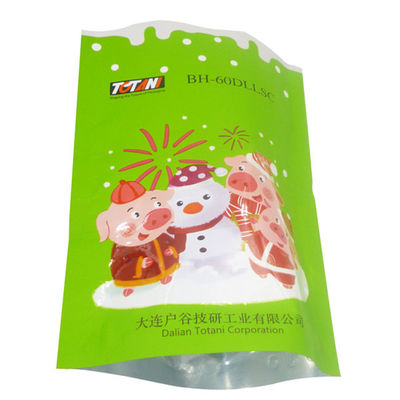 Groothandel video plastic zak Custom digitaal afdrukken merk LOGO snack vochtbestendige rits zak