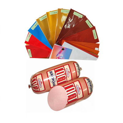 Voorbeeld Gratis Groothandel Custom Flexografie Printing High Barrier Sausage Casings Voor vlees worstjes